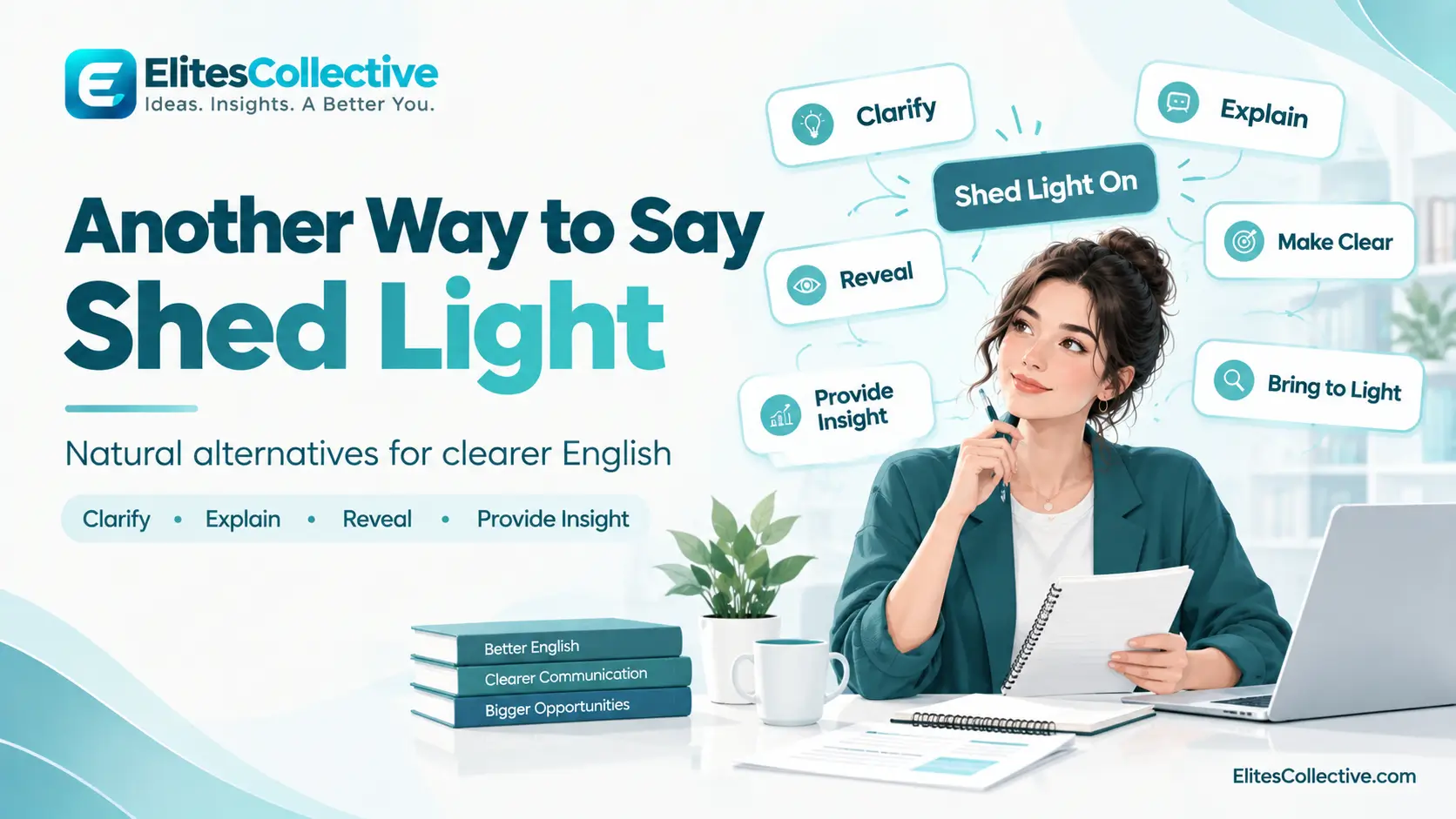 another way to say shed light