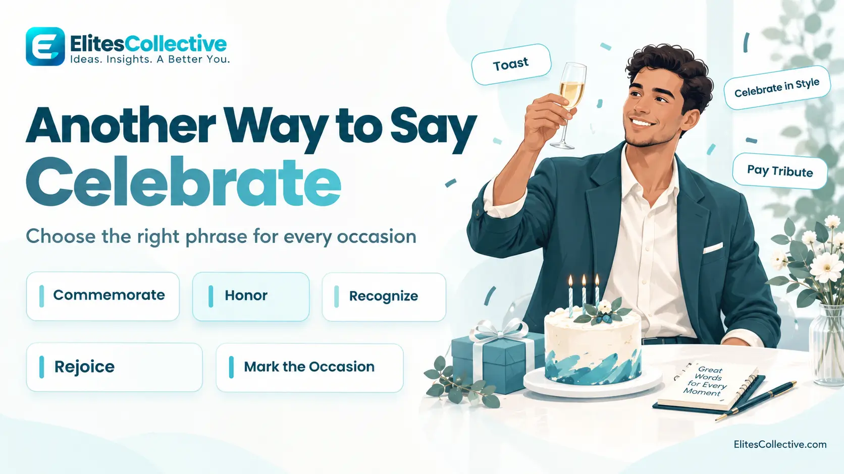 another way to say celebrate